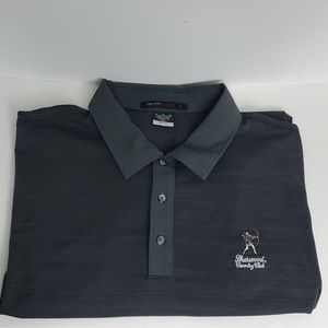 Tiger Woods Collection Dri-Fit Short Sleeve Collared Polo Golf Shirt Size XL